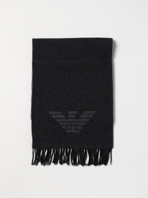 Emporio Armani Sciarpa Sciarpa Uomo con logo a contrasto Grigio A23-EMPORIO ARMANI6250723F364-00041-UNI - Francavilla Moda
